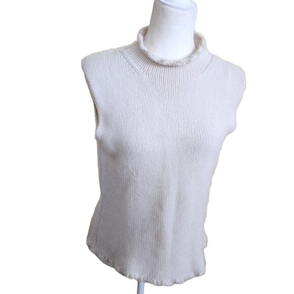 Cashmere Cristiano Fissore Handmade Pullover Sweater Vest M/L Italy Old Money - Picture 1 of 7